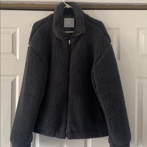 Men’s Urban Outfitters Sherpa zip coat